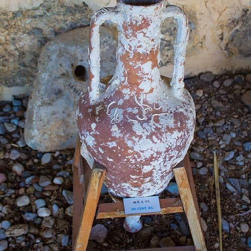 Ancient Clay Pot Bodrum Castle Museum