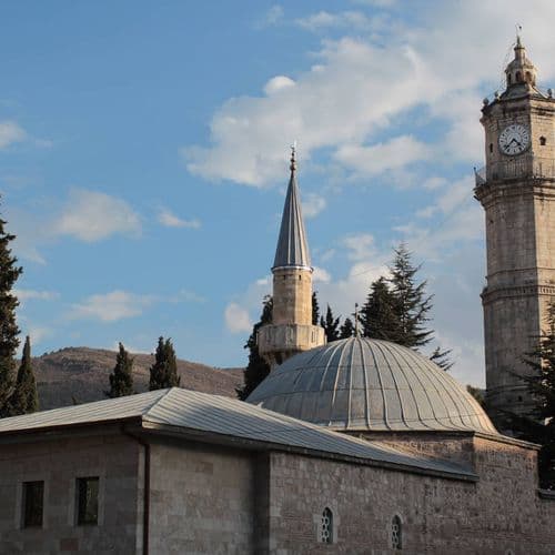 Clock Tower and Behzat Mosque