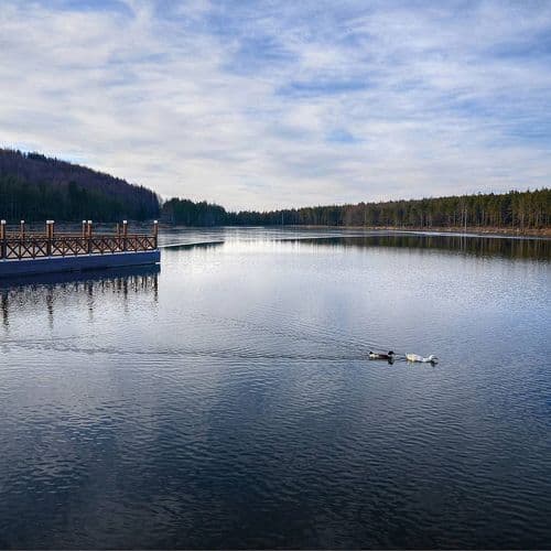 Die Topuk Hochebene und der Teich