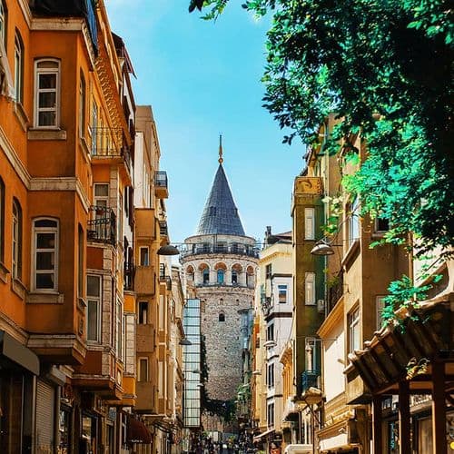 Galata Tower in İstanbul