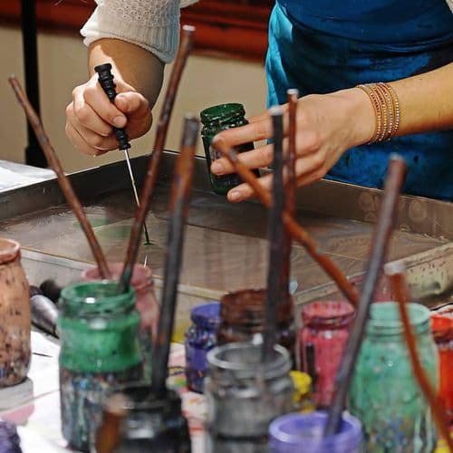 The Turkish Art of Marbling Ebru