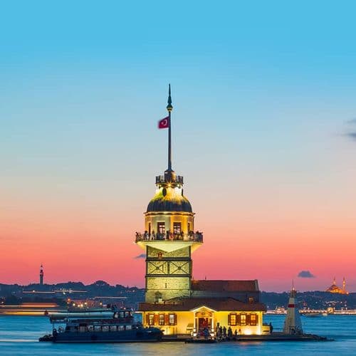 The Maidens Tower in İstanbul