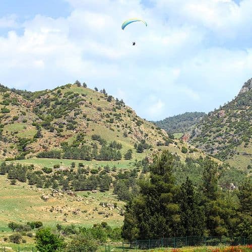 Paragliding in Pamukkale