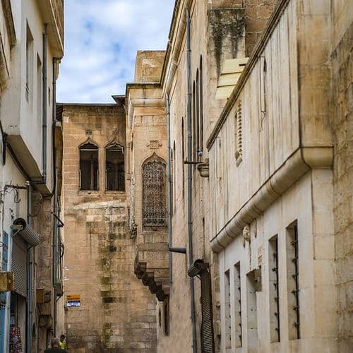 Die Gassen der historischen Şanlıurfa.