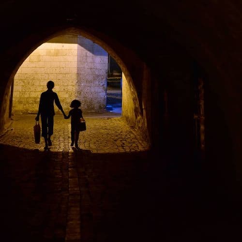 Die Gassen der historischen Şanlıurfa.