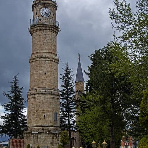 Clock Tower and Behzat Mosque