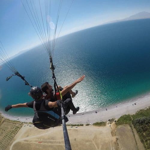 Paragliding in The Sky of Lake Van