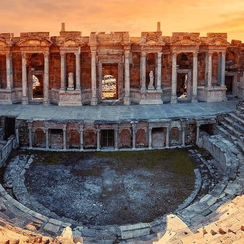 Hierapolis Ancient City Pamukkale Denizli