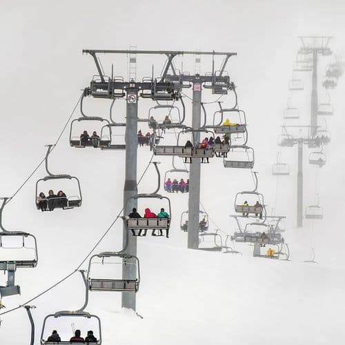 Hesarek Ski Center and Paragliding