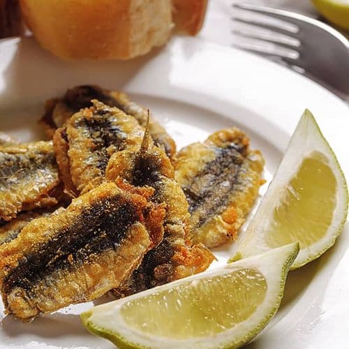 Pan Fried Anchovy