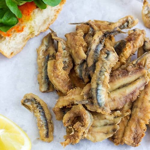 Pan Fried Anchovy