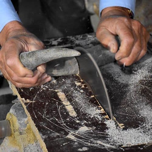 Combs Made of Buffalo Horns
