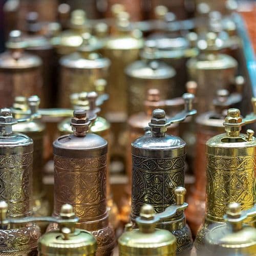 Ornamented Pepper Grinders