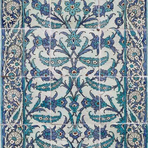 Turkish Ceramics The Art of Cini Tiles