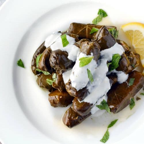 Yaprak Sarma Stuffed Wine Leaves