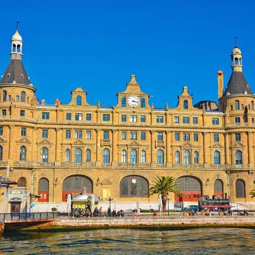 Historical Haydarpaşa Railway Station