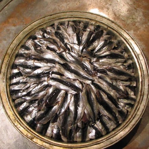 Rice Pilaf With Anchovy