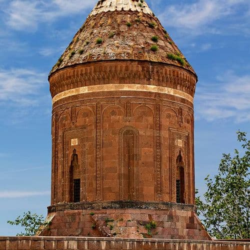 Historical Mausoleum of Seljuk Sultan Hüseyin Timur Ahlat Town