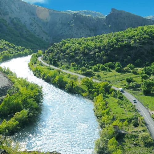 Munzur Stream Valley