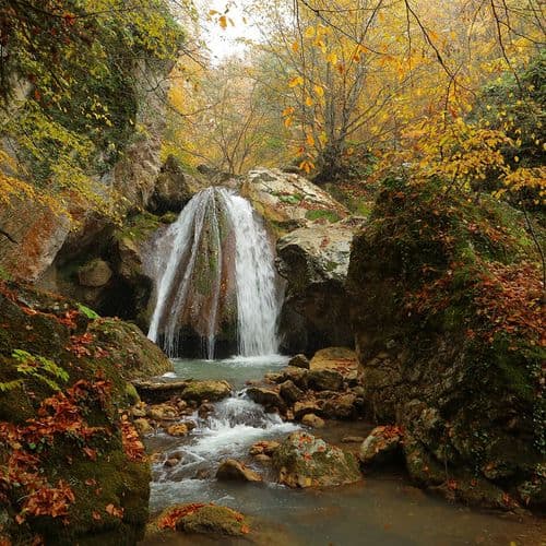 Mengen Pazarköy Waterfall